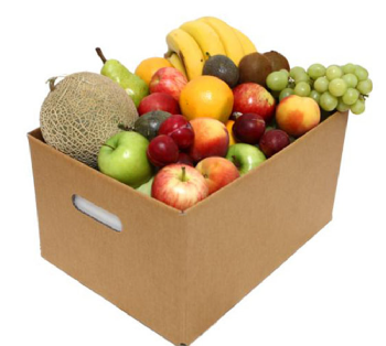 Medium Local Farm Box + Fruit- SAMPLE Size